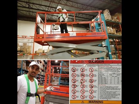 SKY JACK - How to operate a Scissor Lift SKY JACK - How to operate a Scissor Lift