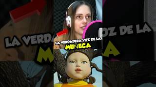 LA VERDADERA VOZ DE LA MUÑECA DEL JUEGO DEL CALAMAR #SquidGame #juegodelcalamar #series #Netflix