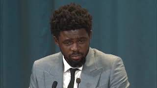 Venice Film Festival Award Night (Joel Kachi Benson Award Acceptance Speech)