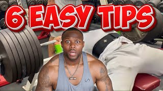 HOW TO INCREASE YOUR BENCH PRESS (GUARANTEED TIPS!)