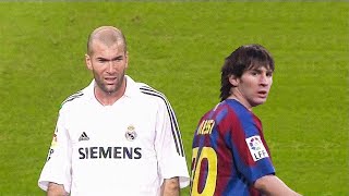 The Day Lionel Messi & Zinedine Zidane met for the First Time