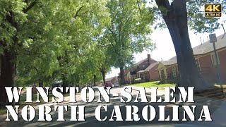 Winston-Salem, North Carolina - [4K] Hood Tour