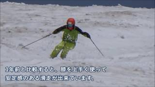 スキー学生ビフォー＆アフター動画① スノーボード・スキーの学校JWSC動画:659