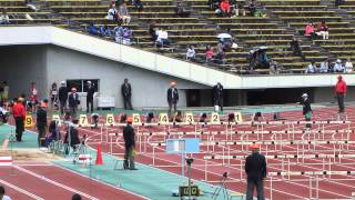 20130503_兵庫県郡市区対抗_中学女子100mH予選2組