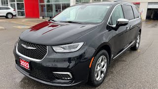 Come see the 2023 Chrysler Pacifica in Black here @ Brantford Honda - U11992 VIN: 2C4RC3GG0PR563004