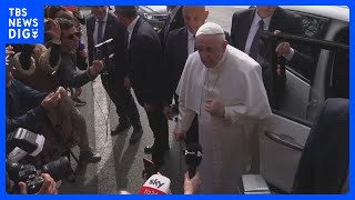 ローマ教皇が退院　「私はまだ生きていますよ」｜TBS NEWS DIG