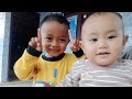 adzrel & aa anteng mainan truck🥰#adzriel #bayilucu #viralvideo #anakpintarindonesia