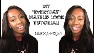 My "Everyday" Makeup Look Tutorial | MahoganyDIJxo