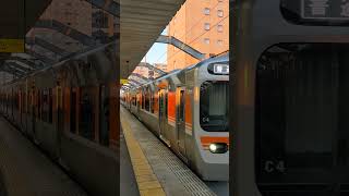 ３１５系　普通列車多治見行の到着の瞬間映像　２０２４年１月9日撮影