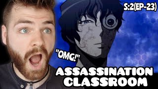 THIS IS SO F***ED UP!!! | Assassination Classroom - Episode 23 | SEASON 2 | ANIME REACTION!