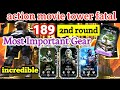 MK MOBILE | action movie tower fatal 189 with gold team | Best epic gear | talent setting