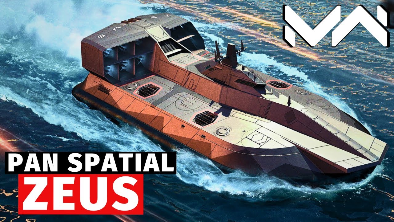 Modern Warships обзор Pan Spatial Zeus Youtube