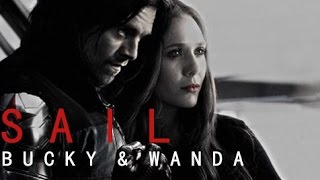 ► bucky & wanda || maybe i'm a different breed [ winterwitch ]