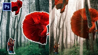 How To Blend Photos In Photoshop | Photoshop Composite Tutorial 2021