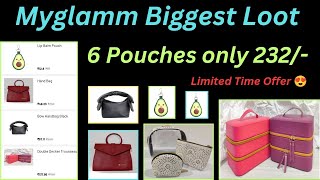 Myglamm Biggest Loot | 6 Pouches only 232/-😱 Myglamm Offers Today