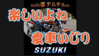 愛車オイル交換【GSX1400】#バイクカスタム #たのしい油冷