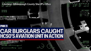 Aviation unit helps catch Florida car burglars