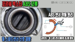 포르쉐 박스터 ABS 작동 오류 [휠스피드센서 작동원리]