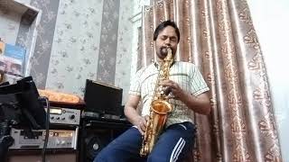 Ye Raat Bheegi Bheegi | Raj Kpoor - Nargis |Saxophone Instremental Song 🎷