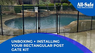 DIY Self-Closing Gate Kit Installation for Pool Fencing: Unboxing, Assembly, and Safety Tips