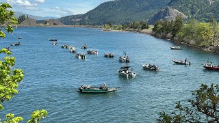 Spring Salmon Fishing; Upper Columbia River