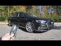 2019 Audi A8 L 3.0T Sedan: Start Up, Walkaround and Review