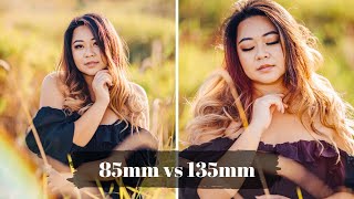 85mm vs 135mm Comparison for Portrait Photography