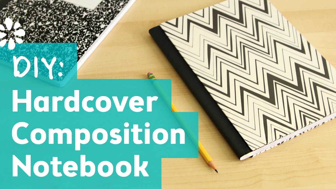 Diy Hardcover Composition Notebook Sea Lemon Youtube
