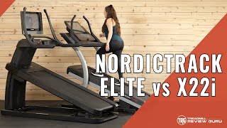 NordicTrack Elite vs X22i Incline Treadmill Comparison