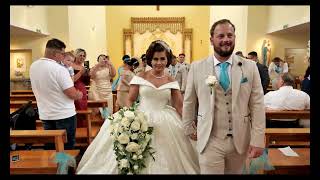 Gorgeous Gypsy Wedding Ceremony in St Joseph's Church