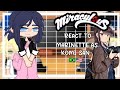 🐞 | Mlb react to Marinette as Komi San 💐 | Gacha Club |