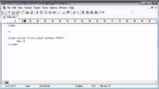 Beginner PHP Tutorial 71 Working with Form Data flv