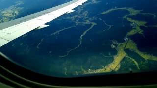 飛行機ー秋田上空から