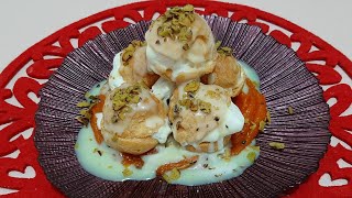 Balkabaklı  fresh fransız profiterol👍👍👍💯💯💯#sevgidolulezzetlermutfakta