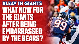 What now for the Giants after being embarrassed by the Bears? with Bob Papa and Carl Banks