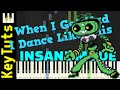 When I Get Mad I Dance Like This [Deltarune: Chapter 2] - Insane Mode [Piano Tutorial] (Synthesia)