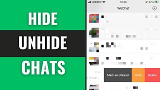 How to Hide/Unhide Chats on WeChat | WeChat Tutorial 2025