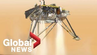 NASA's Mars InSight lander drops "The Mole" on surface of Mars