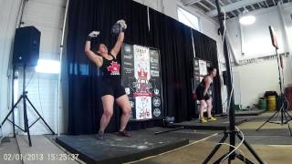 Pam Wheat, 20 kg Snatch, 137 reps, 27 May 2017, Ottawa