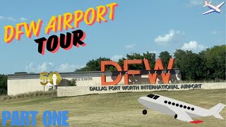 DFW International Airport Tour Part One | Rental Car | Parking | Pick up