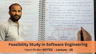What is Feasibility Study in Software Engineering ? Lec 26