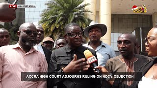 Accra High Court Adjourns on NDC's Objection  ||  31st December 2024