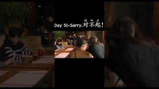 Day 51-Sorry对不起對不起Chinese phrase you need to know| Real-life teaching\u0026learning resources