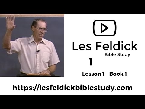 1 Attributes Of God Genesis 1 1 5 Lesson 1 Part 1 Book 1 Les