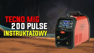 IDEAL - TECNO MIG 200 PULSE - obsługa źródła (zawiera spawanie Tig Lift Pulse)