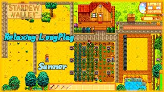 Stardew Valley - Relaxing Longplay Summer No Commentary