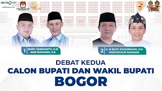 DEBAT KEDUA CALON BUPATI DAN WAKIL BUPATI BOGOR