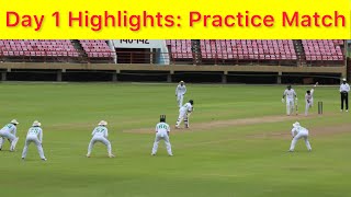 Highlights 1st day Pakistan team practice Match | Pakistan Cricket team practice Match | Pak vs WI
