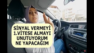 Direksiyon Eğitimi Sinyal Vermeyi ve Durunca 1.Vitese Almayı Unutuyorum Diyenler Burada mı ?