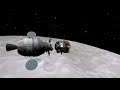 Moon landing with reusable SpaceX rockets in KSPRO